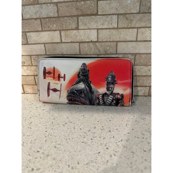 Disney Star Wars The Mandalorian zip around‎ Wallet- - Picture 2 of 4